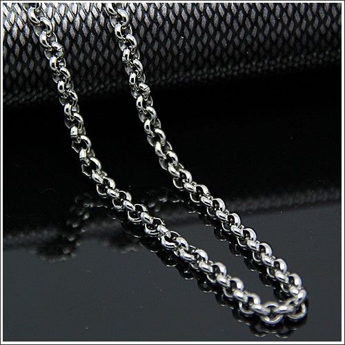 

3.5mm/6mm Lot 5 Meters in bulk Jewelry Round ROLO Chain Finding Chain Stainless Steel , DIY Necklace Bracelet