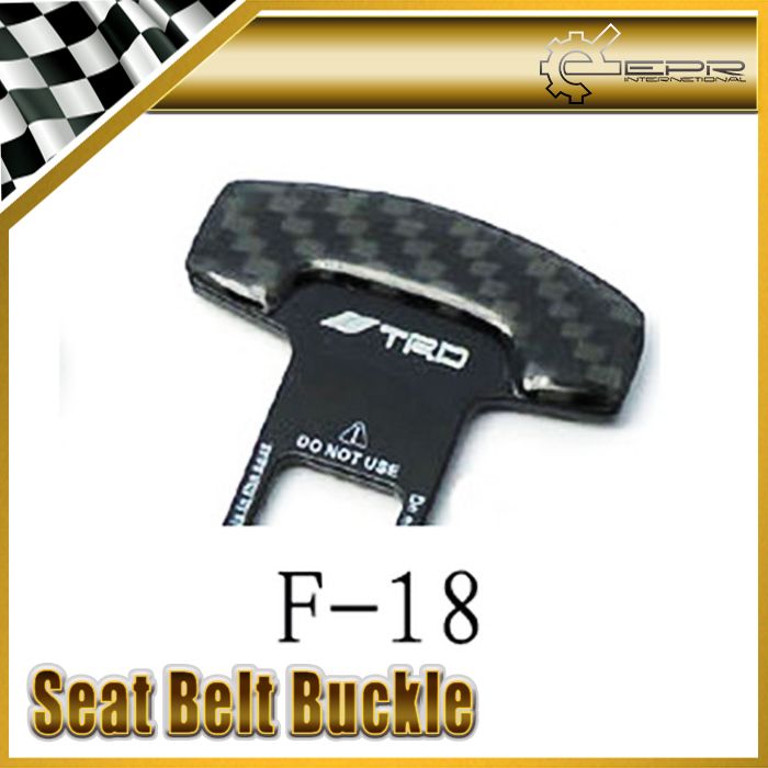 2017 Trd Carbon Fiber Seat Belt Buckle Toyota Supra Vios Prius From Epr_int, 8.05