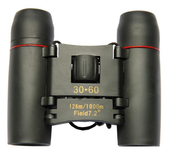Free Shipping Portable Sakura LLL night vision 30 x 60 Zoom Optical Binocular Telescope (126m-1000m )100% New Field glasses 1808
