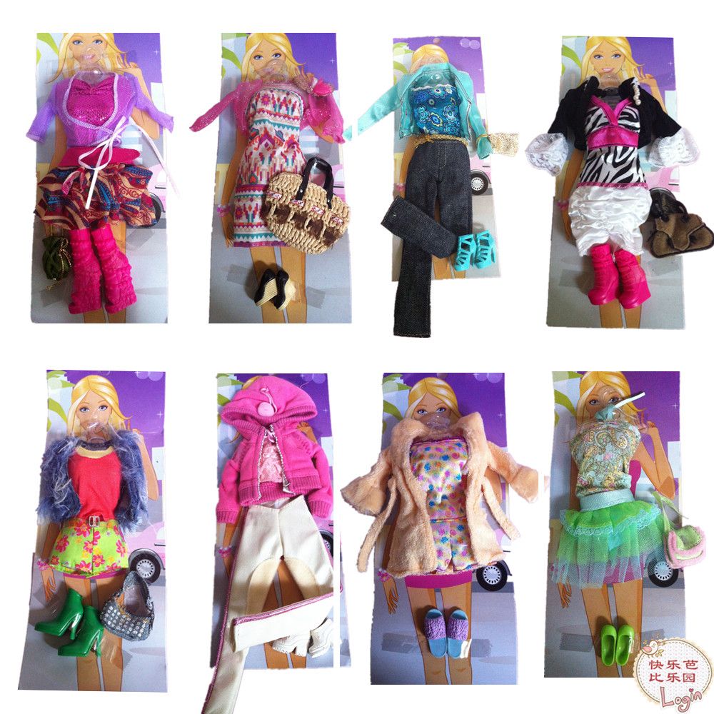 Genuine Barbie Clothes Fashion Princess Dress Children Lelia Jane