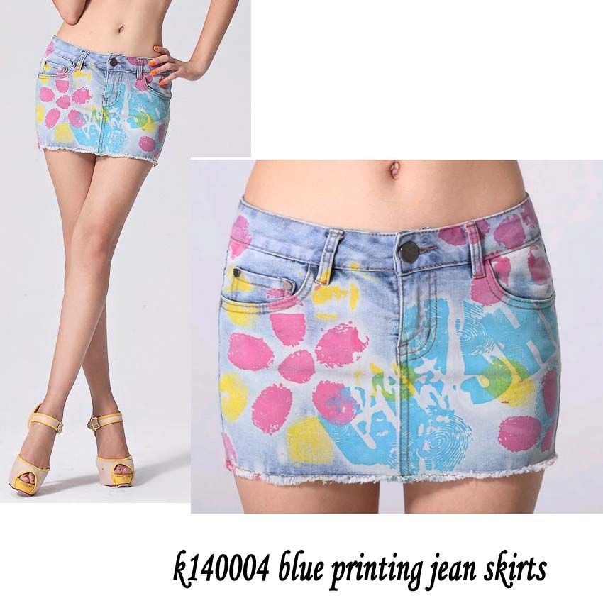 New Arrival Women Sexy big size Short Jean Skirts Printing pattern with Zipped Denim Saias Maxi jupe, Pink
New Arrival Women Sexy big size Short Jean Skirts Printing pattern with Zipped Denim Saias Maxi jupe, Pink