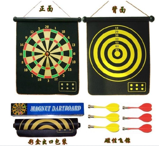 Safety magnetic dart board darts sided flocking / target children's paternity suit Hot snapped six dart in
Safety magnetic dart board darts sided flocking / target children's paternity suit Hot snapped six dart in