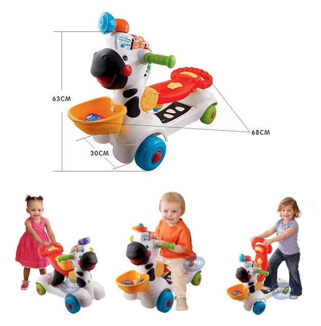 zebra push walker