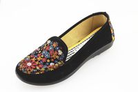 Rushed three crowns special end of old Beijing shoes women shoes danxie soft shoe shoelaces slip