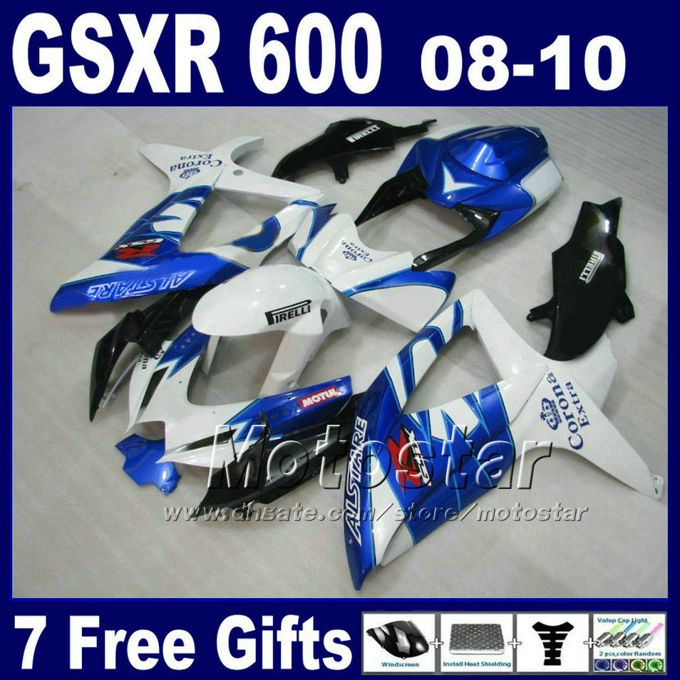 Fairing kit for SUZUKI GSXR600/750 2008 2010 K8 black motorcycle parts GSXR 750 600 08 09 10 fairings sets 7 gifts BT36, Multi-color
Fairing kit for SUZUKI GSXR600/750 2008 2010 K8 black motorcycle parts GSXR 750 600 08 09 10 fairings sets 7 gifts BT36, Multi-color