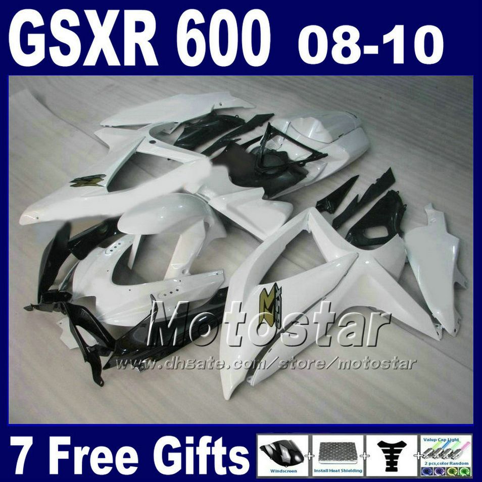 motorcycle parts for 2008 2009 2010 suzuki gsxr600 750 k8 fairings gsxr 600 750 08 09 10 black white fairing bodywork kit, Multi-color
motorcycle parts for 2008 2009 2010 suzuki gsxr600 750 k8 fairings gsxr 600 750 08 09 10 black white fairing bodywork kit, Multi-color