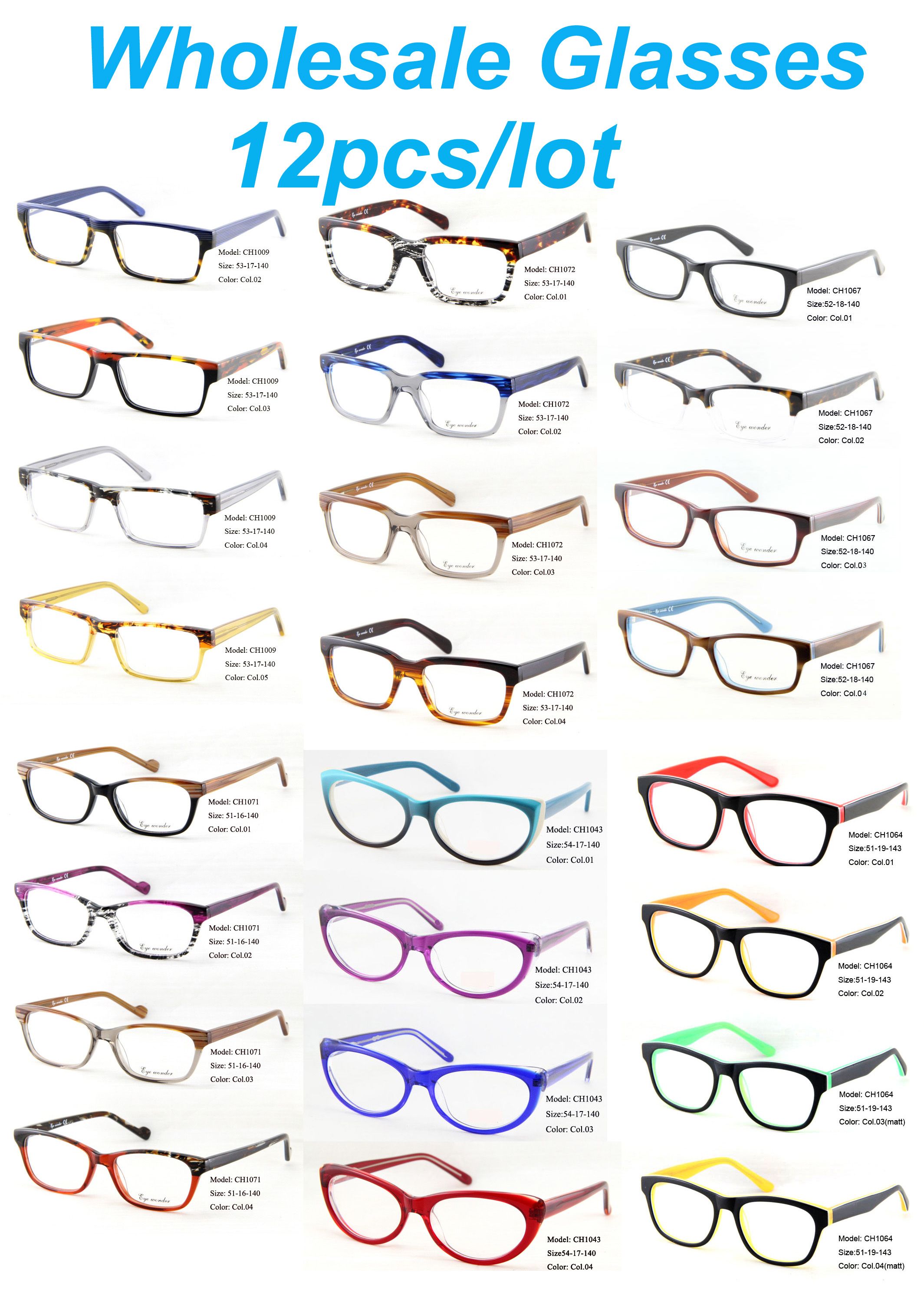 Eye Wonder Wholesale Men'S And Women'S Acetate Optical Eyewear Glasses