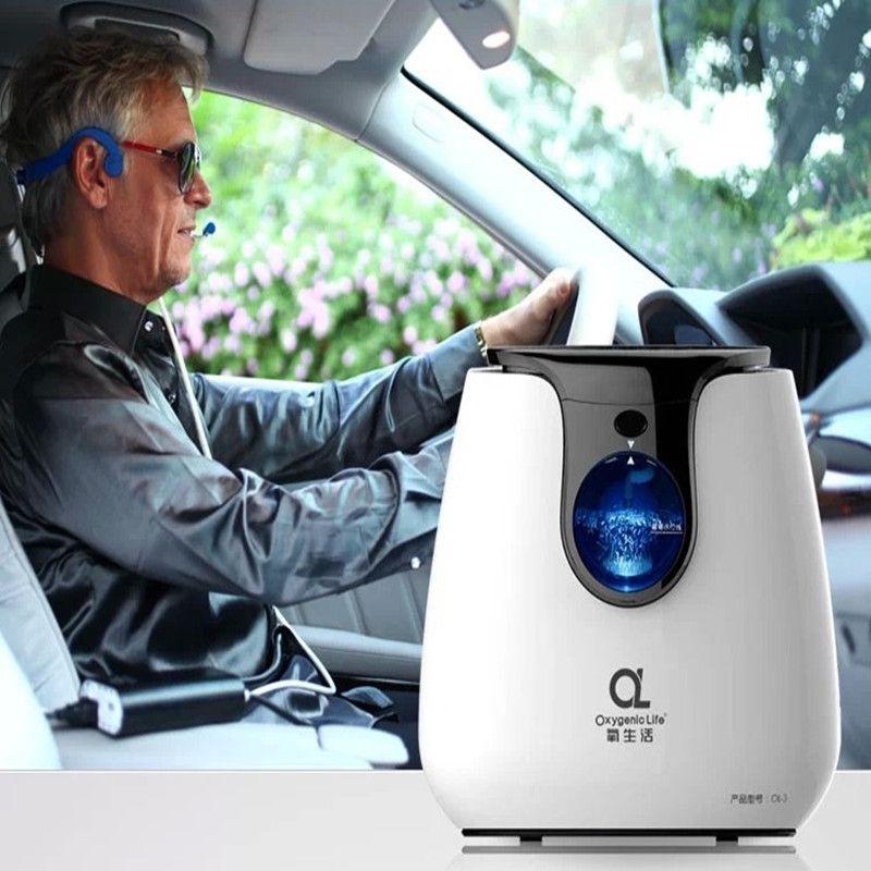 New 6l 30 90 Adjustable Portable Car Oxygen Concentrator Home Oxygen