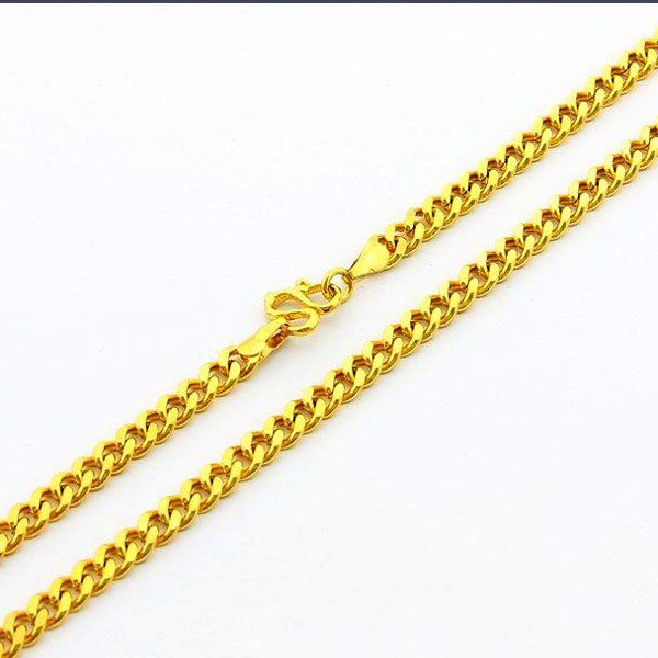 Fashion Jewelry 24K Gold Plated 5mm Men's Chain Necklace Men's Jewelry Necklace 50cm Newest Style Hot Sale, Silver
Fashion Jewelry 24K Gold Plated 5mm Men's Chain Necklace Men's Jewelry Necklace 50cm Newest Style Hot Sale, Silver