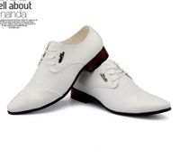 Shiny Groom Wedding Shoes Cool Men's Prom Shoes Leather Casual Shoe DY