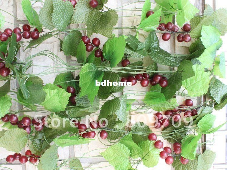 20pcs/Lot Artificial Silk Grape Vine ,Plastic Grape & Grape Fruit Vine Garland ,Home Garden Wedding Party Decoration,Wholesale, As pic
20pcs/Lot Artificial Silk Grape Vine ,Plastic Grape & Grape Fruit Vine Garland ,Home Garden Wedding Party Decoration,Wholesale, As pic