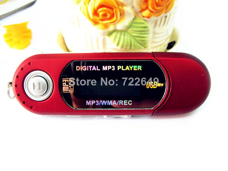 Real 8gb Memory Aaa Battery Usb Digital Mp3 Players /Voice Recorder/ Fm