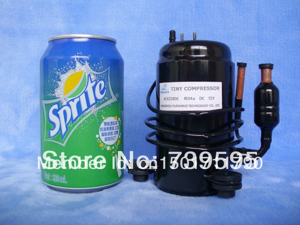 2017 Acxz28dc 12v Dc Tiny Compressor For Air Conditioner, Micro Water