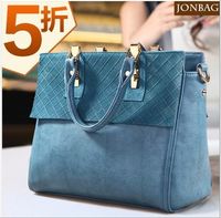 Wholesale - Retro Style Women Bags PU Leather Handbag Dull po...