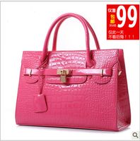 Wholesale - 2014 Women Lady Fashion Totes Luxury Crocodile P...