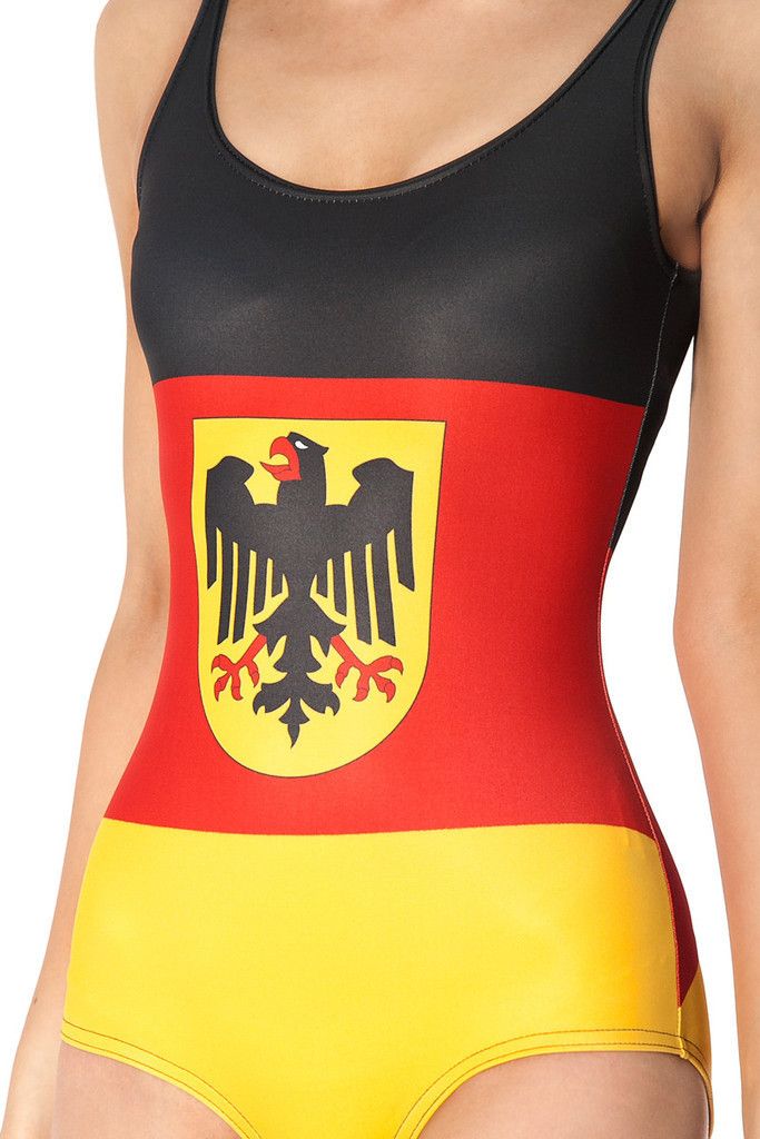 swimwear Hot selling Bathing-suit German flag eagle Digital printing ...