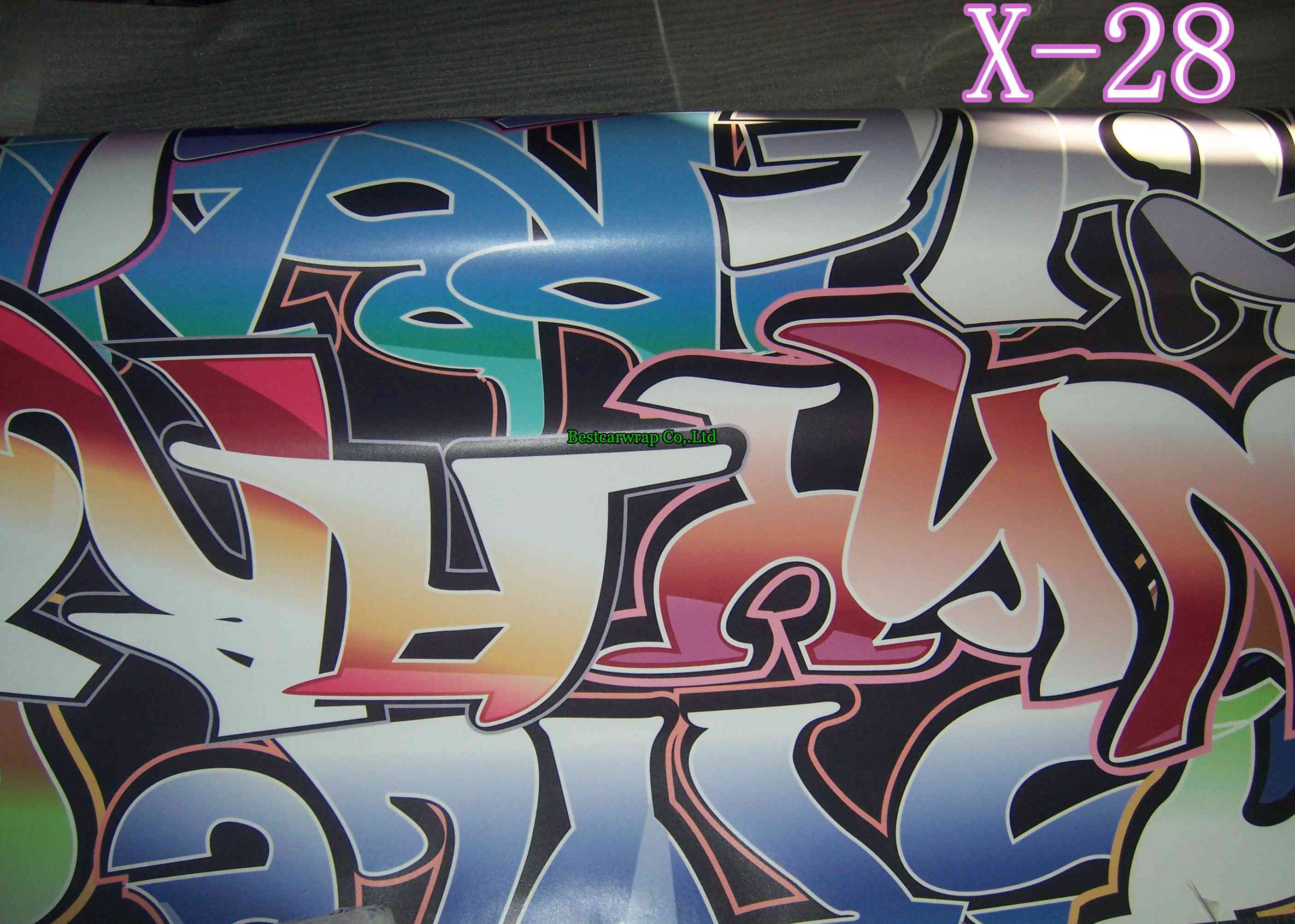 STICKER BOMBING SHEET Bomb Vinyl decal stickerbomb with Bubble Free For Car wrapping Film 1.52x30m/Roll