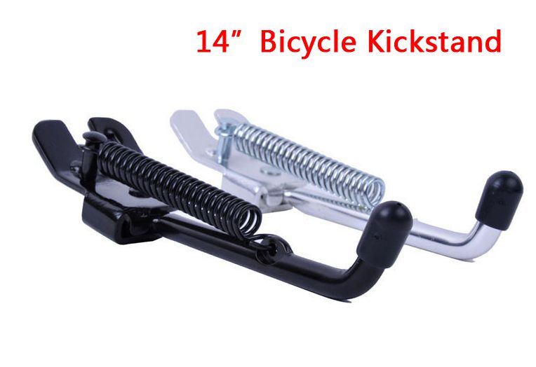 14 Inch Mini Bicycle Folding Bike Aluminum Prop Stand Kickstand Fit For 14 Folding Bike Such As
