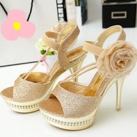 Women Spool Heel PU new 2014 summer fashion women's sexy shoes sandal