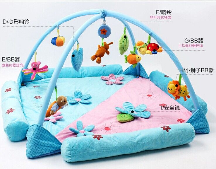 120*120baby Play Mat ,twins Game Mat ,best Gift for Kids Baby Play Mat