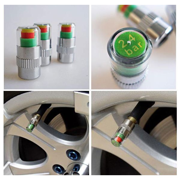 Vehicle Diagnostic Tool Kit - Accurate Tyre Pressure Monitoring System Featuring Visible Alert Mechanism