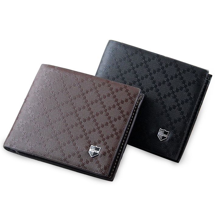 2014 Male Genuine Leather Luxury Wallet Casual Fashion Short Designer Card Holder Money Purse ...