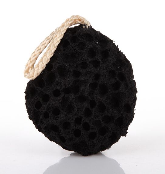 2016 Bamboo Charcoal Non Latex Bath Sponge From Makeart588, 3.01