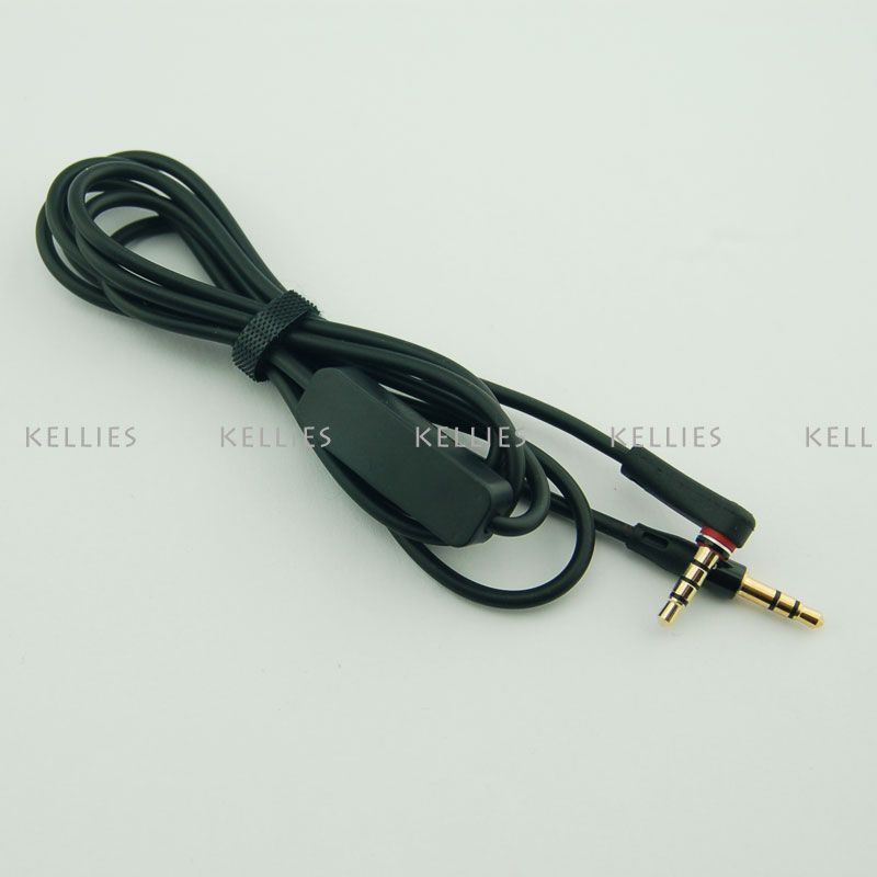 2017 Black Wires For Headphone Replacement Wire L Plug And Straight