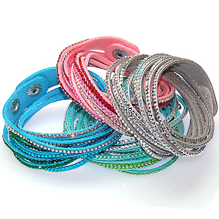 New Rhinestone Bling Crystal Fashion Wrap Bracelet Double wrap leather multi layer bracelet,crytal wrap Bracelets,double wrapped bracelets w
New Rhinestone Bling Crystal Fashion Wrap Bracelet Double wrap leather multi layer bracelet,crytal wrap Bracelets,double wrapped bracelets w