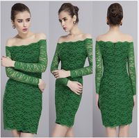 Grass green bridesmaid dresses