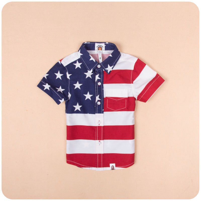 Best 2014 Summer Usa Flag Pure Cotton Children Clothing ...