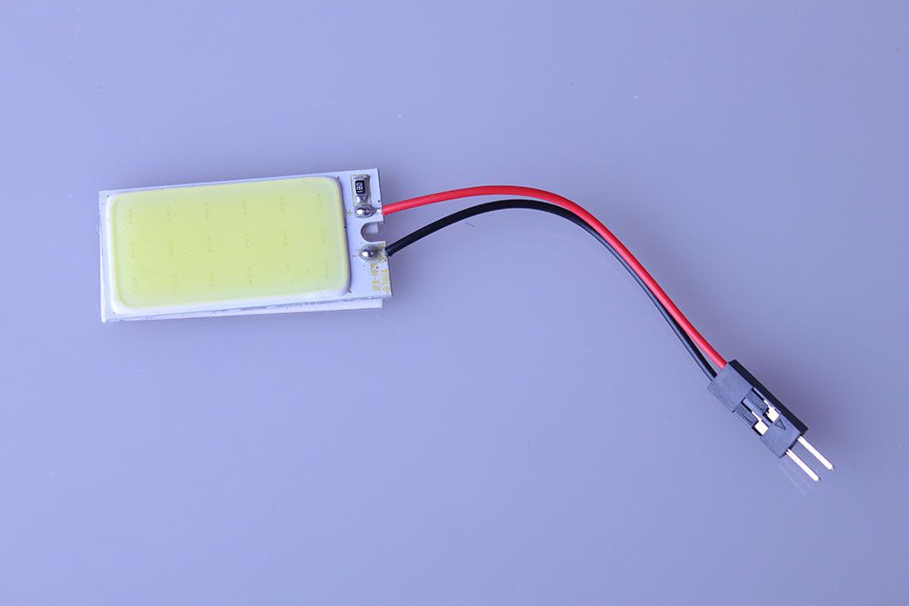 2pcs T10 BA9S superpouvoir 18-COB LED lampe panneau de voiture PANNEAU DE VOITURE 12V pour voiture intérieur tronc / carte / dôme / porte lumière