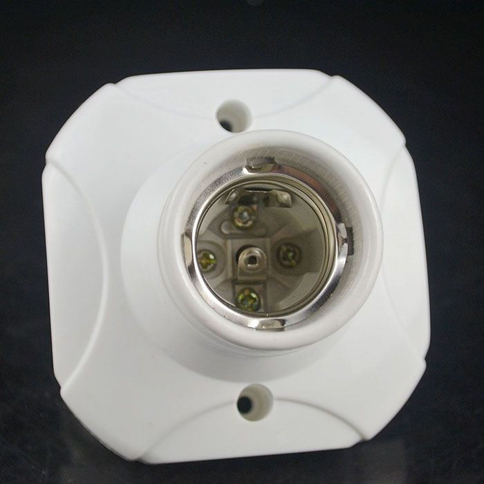 2017 Energy Saving Lamp Base E27 Ceramic Ceiling Flat Head Screw