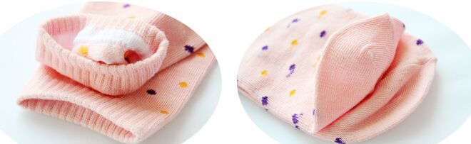 Fashion women girl cotton hosiery dot stockings socks sports wear candy colors gifts