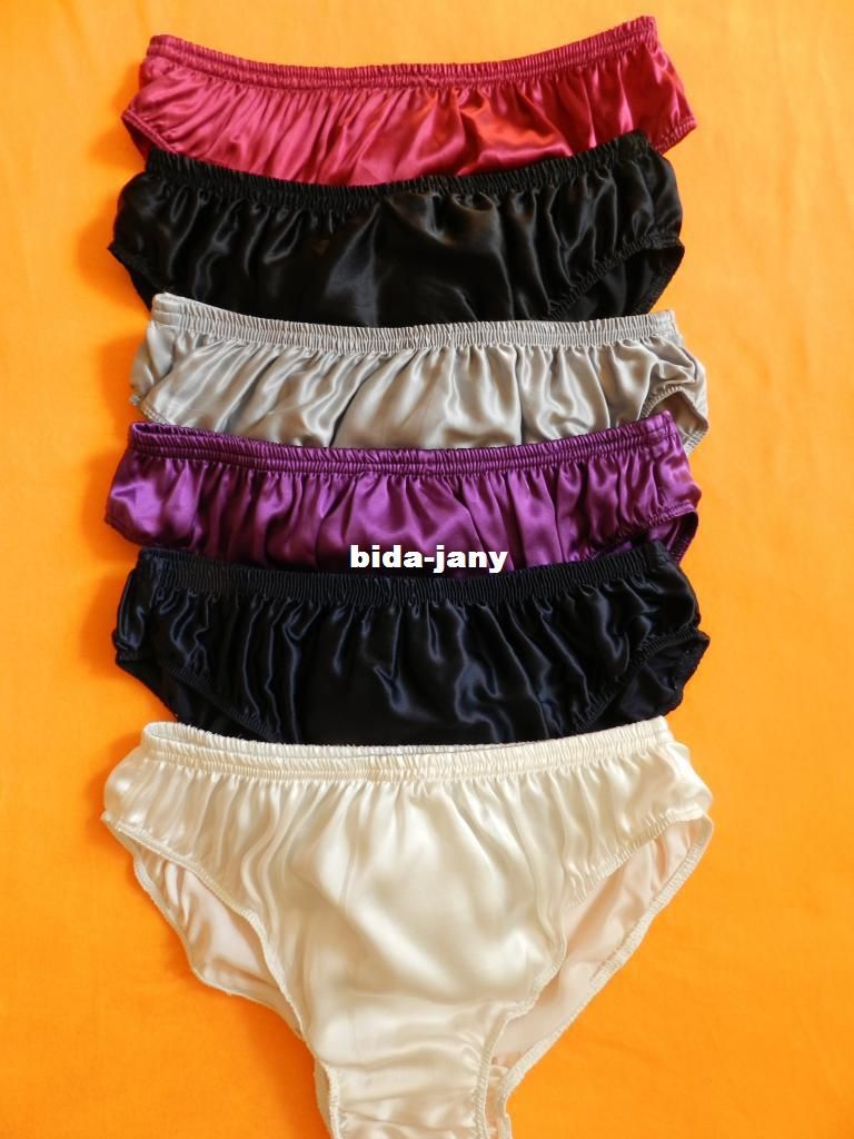 2017 Wholesale Pure Silk Men'S Underwear Bikini Briefs Colorful Solid