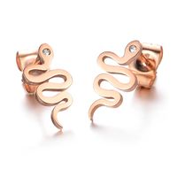 Titanium diamond nose ring