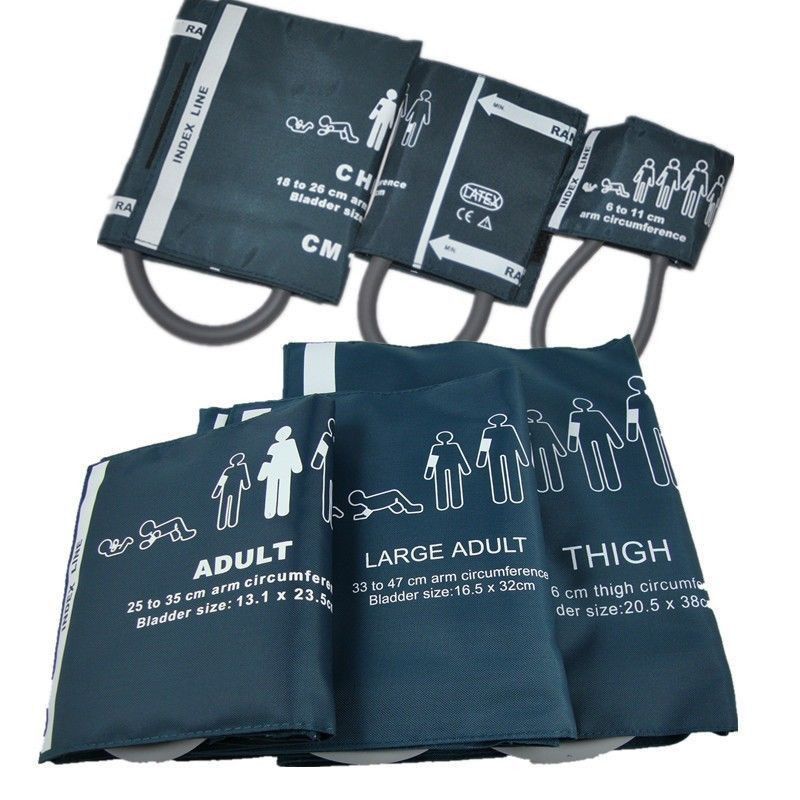 6 Different Sizes Cuffs Hot Blood Pressure Cuff For Holter Abpm Patient