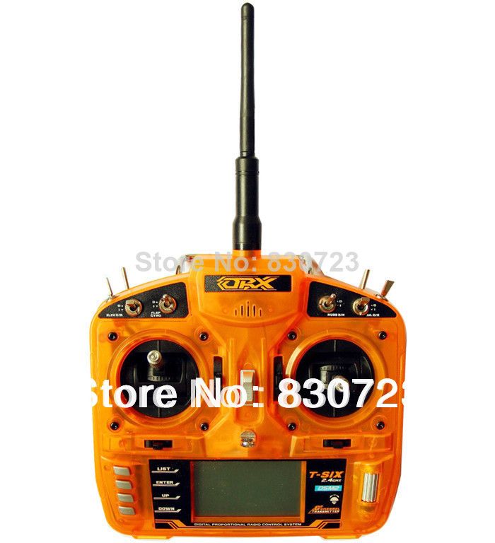 2017 Dsm2 Radio, 2.4ghz 6 Ch Remote Control, Transmitter+Ar6200