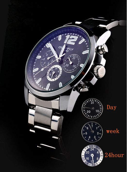 New fashion high quality Date Mens watch,Japan Quartz Style watches W8568