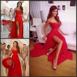 Download this Front Split Red Prom... picture