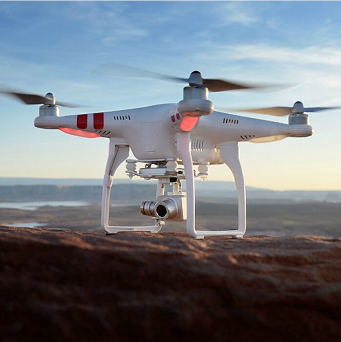 Licensed Dji Phantom 2 Vision + Dajiang Uav Andrews / Apple Remote