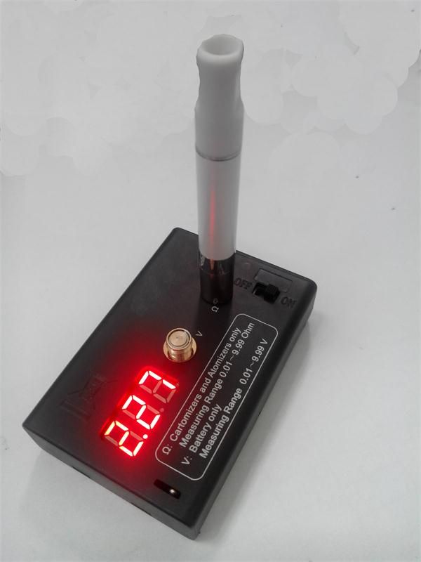 Digital Ohmmeter & Voltmeter Ohm Reader Vaporizer Atomizer Tester