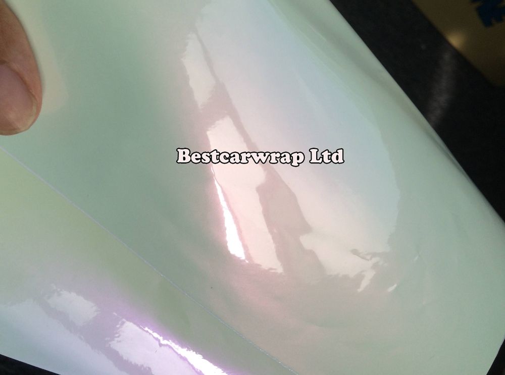 Pearl Glossy Chameelon Vinyl For Car wrapping Film with Bubble Free For Car Stickers FedEx FREE SHIPPING Size: 1.52*20m/Roll