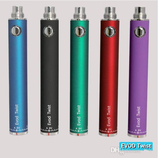 Evod Twist Electronic Cigarette Battery Evod Vv E Cigarette Battery