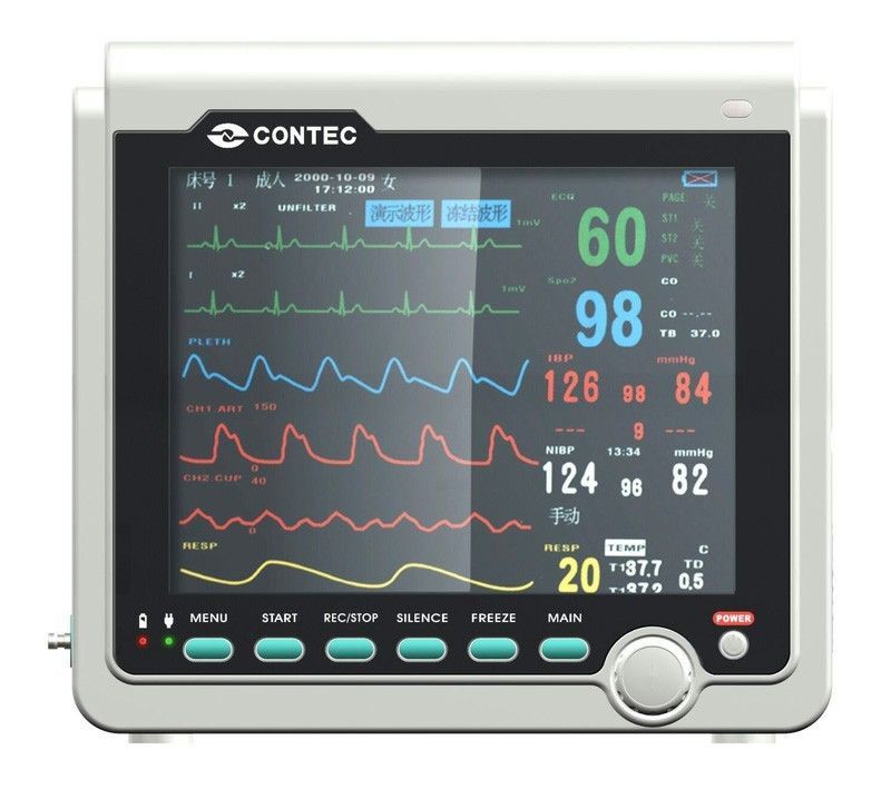 Contec,Cms6000 4 Parameter Monitor, 8.4 Inch Icu Patient Monitor With