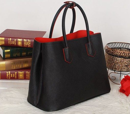 Women 2756 Saffiano Leather Tote Bag,Genuine Leather Handbags ...