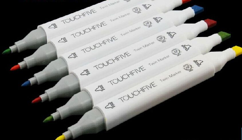 Рисунок маркерами touch five Рисунок маркерами touch five