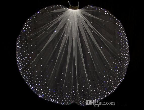 Dazzling Rhinestones One Layer Elbow Length Bridal Veils Tulle With Comb Wedding Accessories, Black
Dazzling Rhinestones One Layer Elbow Length Bridal Veils Tulle With Comb Wedding Accessories, Black