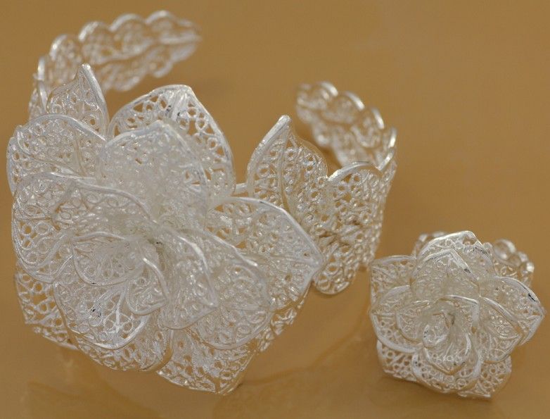 Free Shipping with tracking number Best Most Hot sell Women's Delicate Gift Jewelry 925 Silver Plated Mix Jewelry Set 12 Set