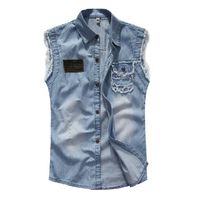 denim half jacket for mens
